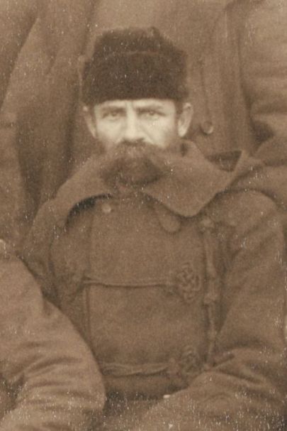Captain Edward Settle Godrey, D Troop, 7th Cavalry, at Pine Ridge Agency, 16 Jan. 1891. Cropped from John C. H. Grabill's photograph, "The Fighting 7th Officers."