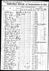 U.S. Military Burial Registry for Pine Ridge Agency Cemetery, South Dakota.[3]