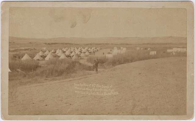 George E. Trager's 29 Dec. 1890 photograph titled 