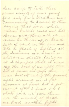 (Click to enlarge) page 2 of McGuire's 10 January 1891 letter.