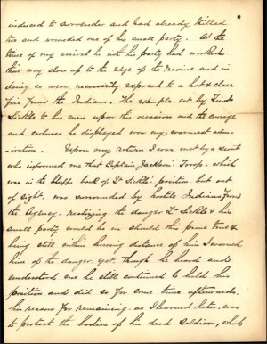 Nowlan letter commending Sickel - 8 Oct 1891 page 2