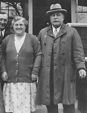 Fred E. Toy with second wife Margaret Crawford